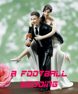 love football? this football themed wedding will even get your guy involved in the planning #PreppyPlanner