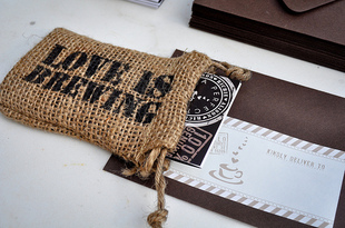 coffee themed invitations for a coffee party like these from #mrslimestone #PreppyPlanner