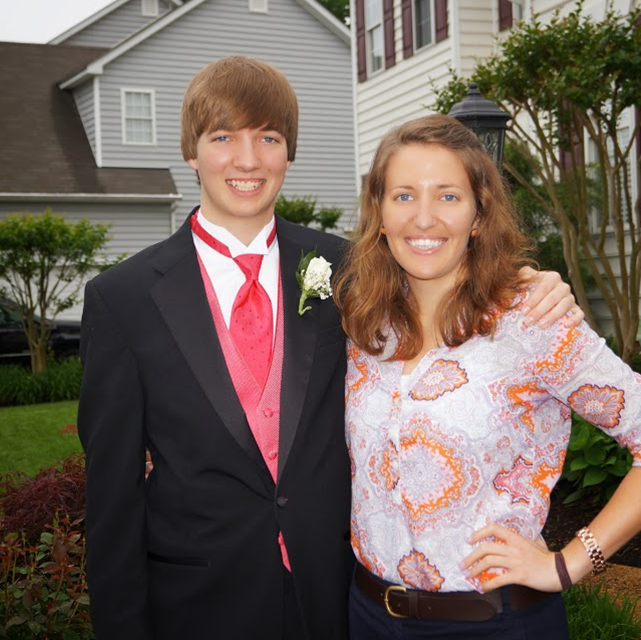 Senior Prom: Me and my little brother before prom #PreppyPlanner